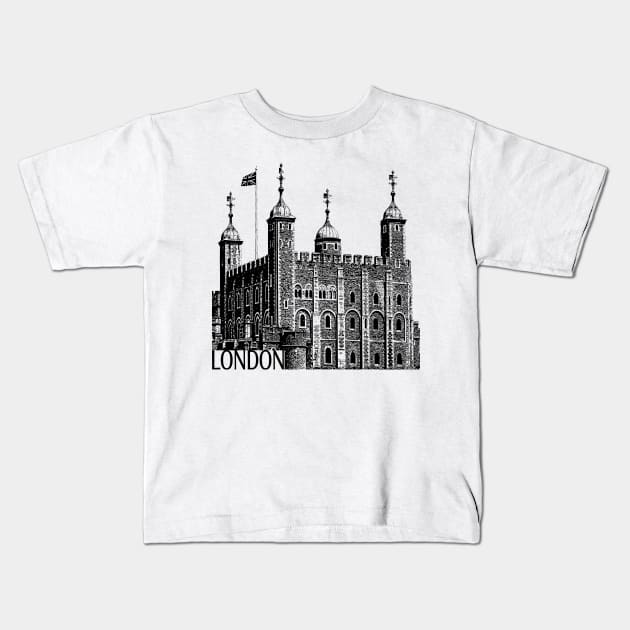 London Kids T-Shirt by TravelTs